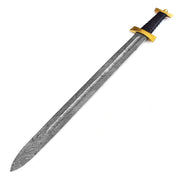 Handmade Damascus Steel Roman Inspired Spatha Historical Replica Sword