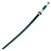 Demon Slayer Sanemi Shinazugawa Wind Pillar Nichirin Full Tang Sword - propswords