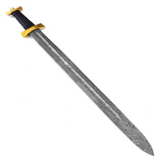 Handmade Damascus Steel Roman Inspired Spatha Historical Replica Sword