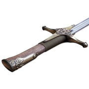 43" Handmade Stainless Steel Geralt OF Rivia Saber Sword Witcher Sword With Sheath