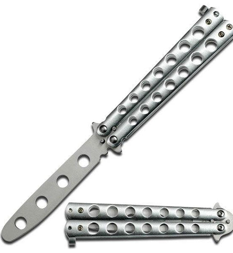 Stainless Steel Training Butterfly Knife