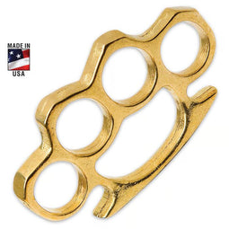 Brass Knuckles - Heavy Duty 1/2 Pound Paperweight