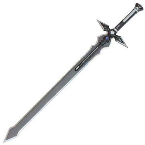 SAO BLACK DARK REPULSER SWORD OF KIRITO