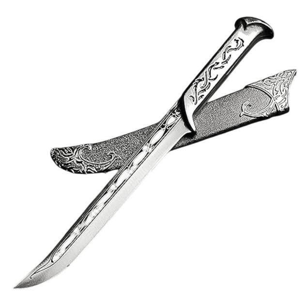 11” Fantasy Medieval Elvish Dagger With Scabbard. For Collection, Gift or Cosplay