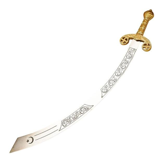 36” Belly Dancing Mystical Etched Scimitar of Balance Sword