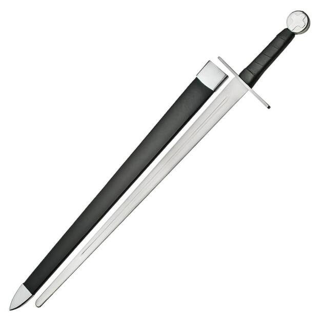 40”Handmade Stainless Steel Medieval Cross Battle Ready Sword