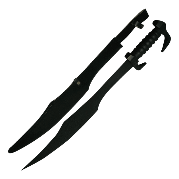 300 King Leonidas Spartan Sword Black Edition – Spartan and Roman Sword of Sparta