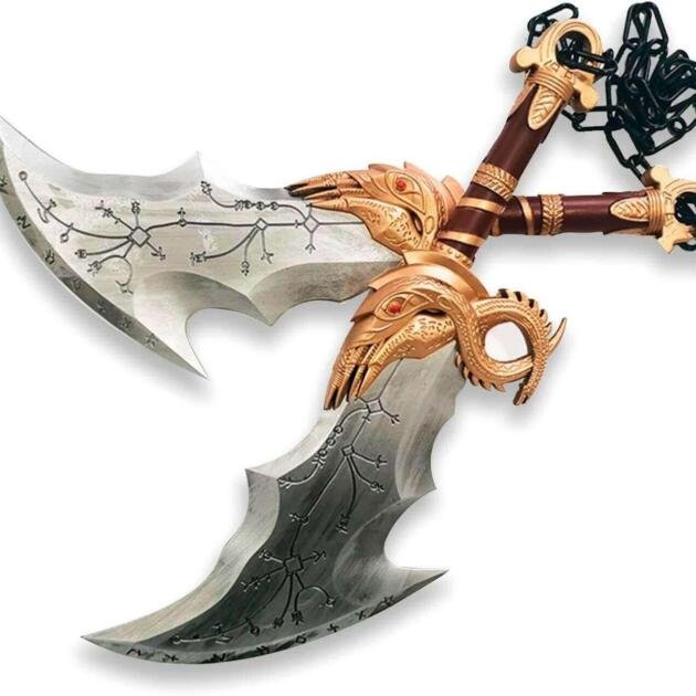Kratos Blades of Chaos – Authentic God of War Ragnarok Cosplay Weapon Prop