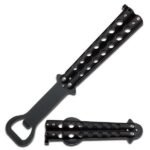The Bartender Bottle Opener Butterfly Practice Knife