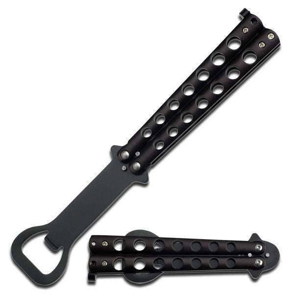 The Bartender Bottle Opener Butterfly Practice Knife