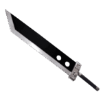 Cloud Strife's Remake Buster Sword Replica – Real Full-Size Metal Cloud Sword from FF7 Remake