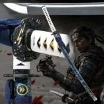 Ghost of Tsushima Cosplay Replica High Manganese Steel Blade Sword Jin Sakai Japanese Samurai Katana