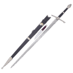 Lord Of The Ring Strider Swords Carried by Strider the Ranger black Edition
