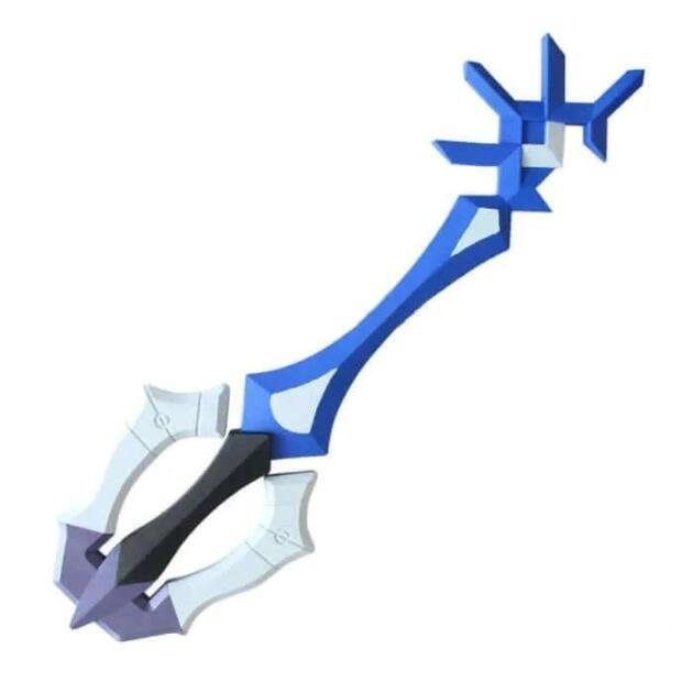 Rainfell Keyblade High Density Foam Kingdom Hearts Rainfell Keyblade larp friendly