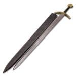 Robb Stark's Sword Damascus Steel With Leather Sheath