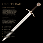 Knight's Oath Sword Templar Sword