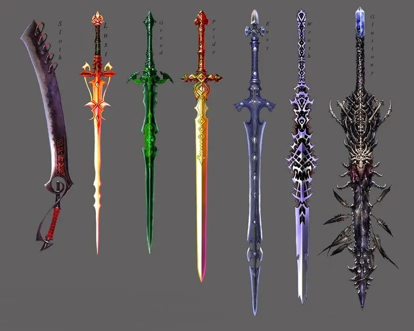 sao swords