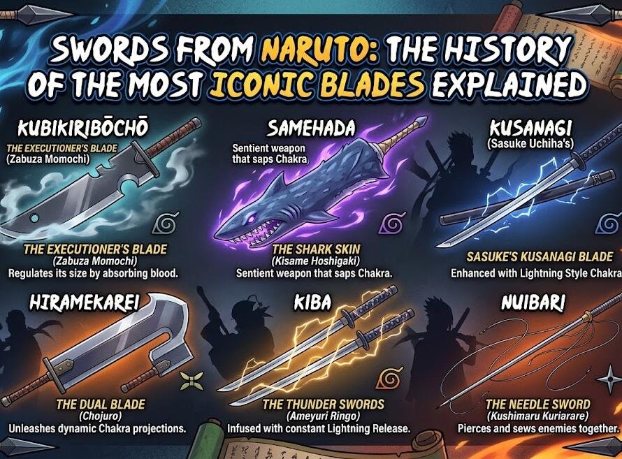 swords from naruto